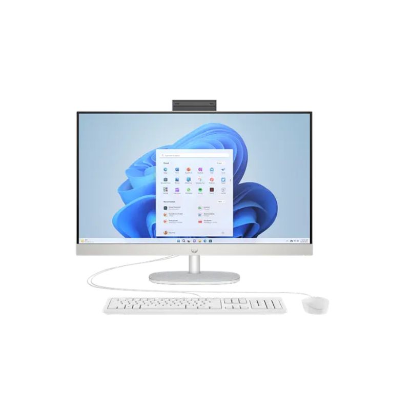 HP All-in-One 27-cr0008ne PC 13th Gen Intel Core i7-1355U 16GB RAM 512GB SSD 27 Inches FHD IPS Display
