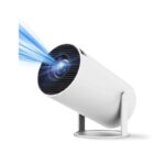HY300 Smart Portable Mini Projector Support 4K 1080P with Wired Screen Mirror with Phone Full HD Office Home Theater Mini Projector
