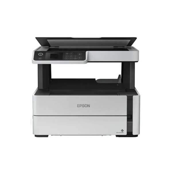 EcoTank ET-M2170 Wireless Monochrome Ink Tank Printer Print Copy and Scan Duplex Printing Wi-Fi Wi-Fi Direct Ethernet USB Interface with LCD Screen