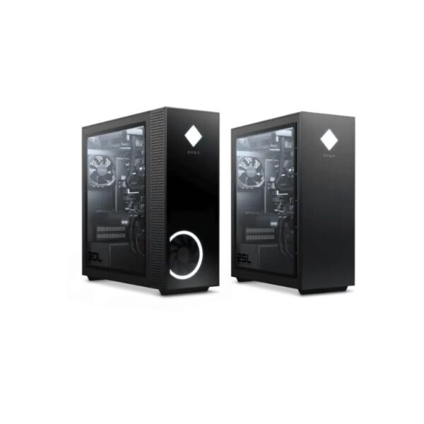 HP OMEN 25L Gaming Desktop PC, Intel Core i7-12700f 32GB RAM 512GB SSD RGB Air Cooling 8GB GeForce RTX 4060 Super Graphics Computer Tower 1 Year Warranty