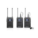 BOYA BY-WM8 Pro-K2 UHF Dual-Channel Wireless Lavalier System